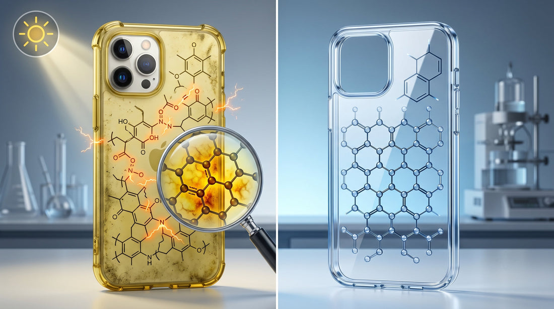The Chemistry of Yellowing: Why "Never Yellow" Clear Cases Are a Myth