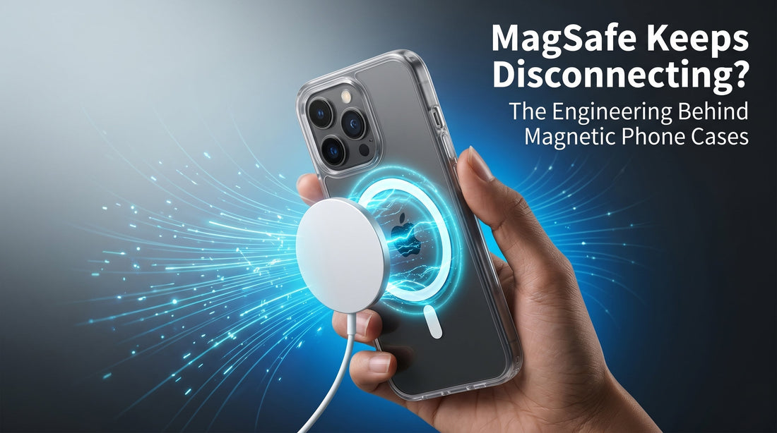 MagSafe Keeps Disconnecting? The Engineering Behind Magnetic Phone Cases