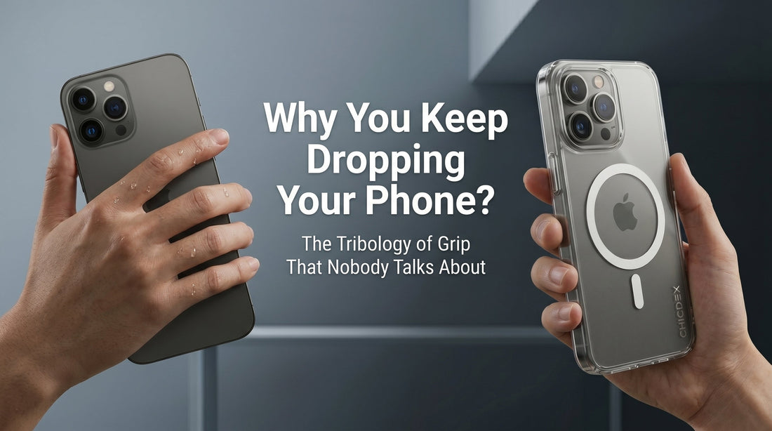 Why You Keep Dropping Your Phone: The Tribology of Grip That Nobody Talks About