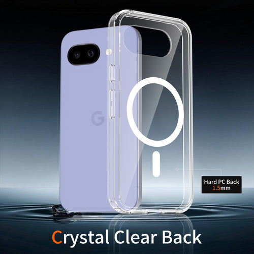 Clear||ChicDex Aero MagSafe Case in Crystal Clear — transparent back for Google Pixel 10A