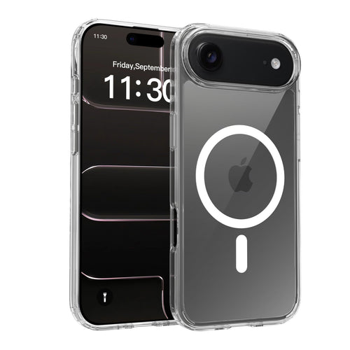 Clear||ChicDex Aero MagSafe Case in Clear — front view showing transparent back for iPhone 17 Air