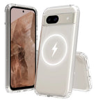 Clear||ChicDex Aero MagSafe Case in Clear — MagSafe magnetic back for Google Pixel 8A
