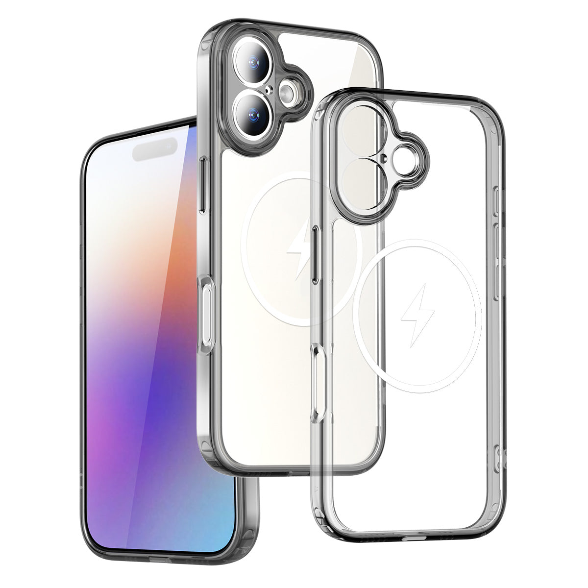 Smoke||Aero Shield MagSafe Case for iPhone 17