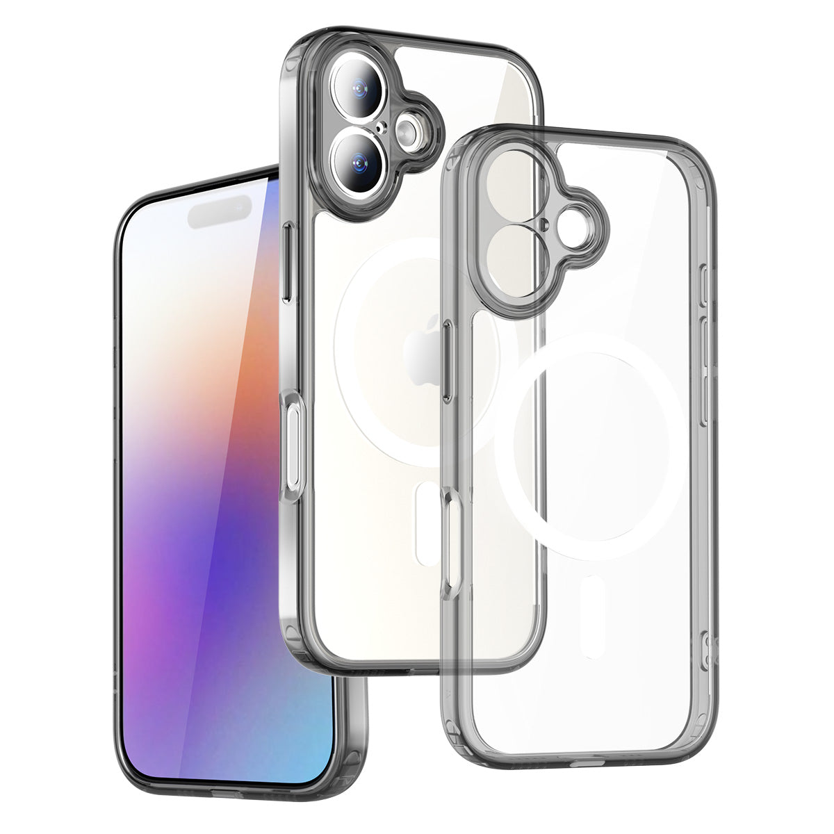 Smoke||Aero Shield MagSafe Case for iPhone 17