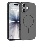 Black Gray||ChicDex Aura MagSafe Case in Black Gray — dual-tone color design — two-tone finish showcasing comfort grip and precision construction for iPhone 17