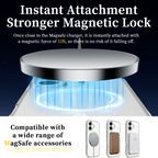 ChicDex Crystal MagSafe Case N52 MagSafe magnet ring — secure attachment for chargers and accessories for iPhone 17