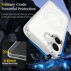 ChicDex Crystal MagSafe Case drop protection — 2.0mm scratch-resistant shield for iPhone 17