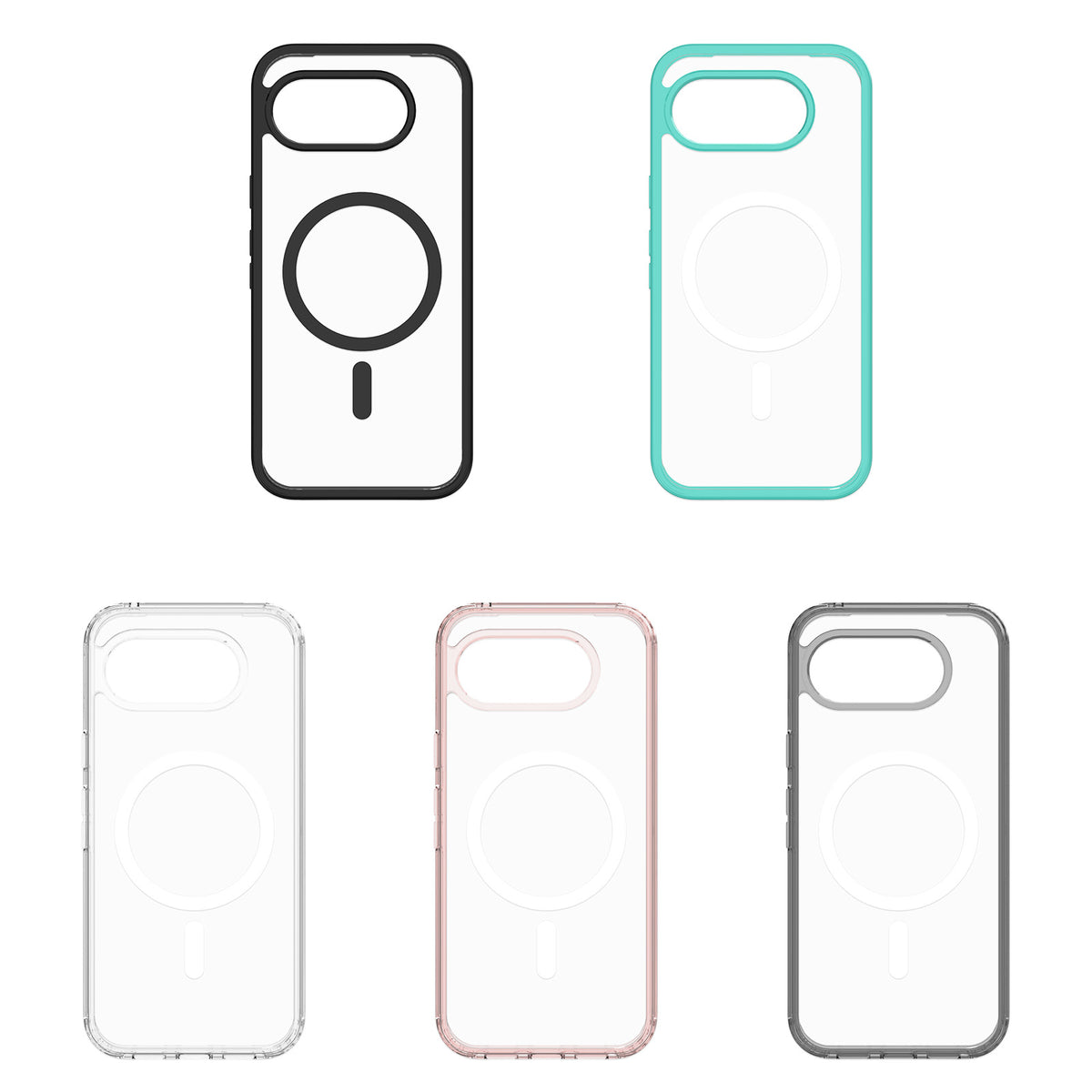 Transparent Back, Your Choice of Edge