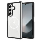 Black||ChicDex Crystal MagSafe Case in Midnight Black — alternate back angle for Samsung Galaxy Z Fold 7
