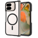 Black||ChicDex Crystal MagSafe Case in Midnight Black — black frame with transparent back for Google Pixel 10 Pro Fold