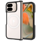 Black||ChicDex Crystal MagSafe Case in Midnight Black — side profile view for Google Pixel 10 Pro Fold