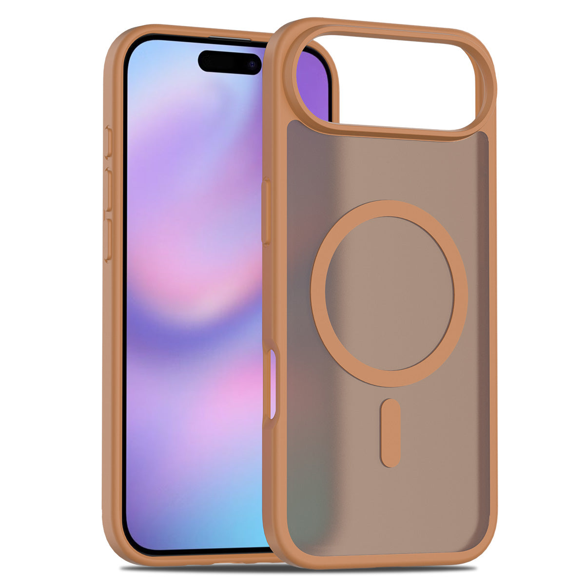 Brown||ChicDex Frost MagSafe Case in Brown — skin-feel coating for iPhone 17 Air
