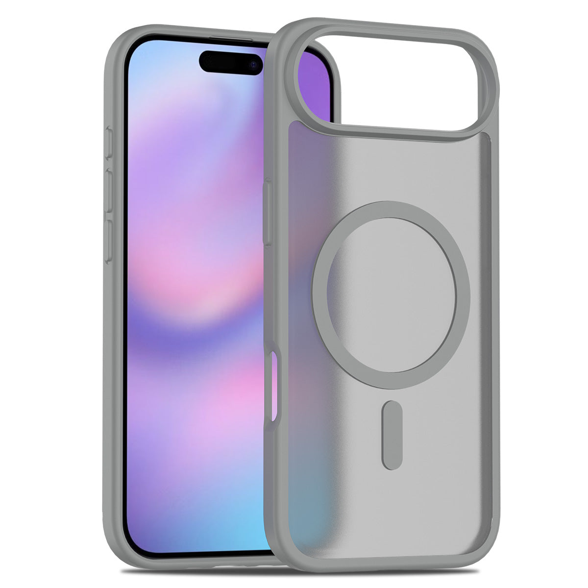 Gray||ChicDex Frost MagSafe Case in Gray — skin-feel coating for iPhone 17 Air