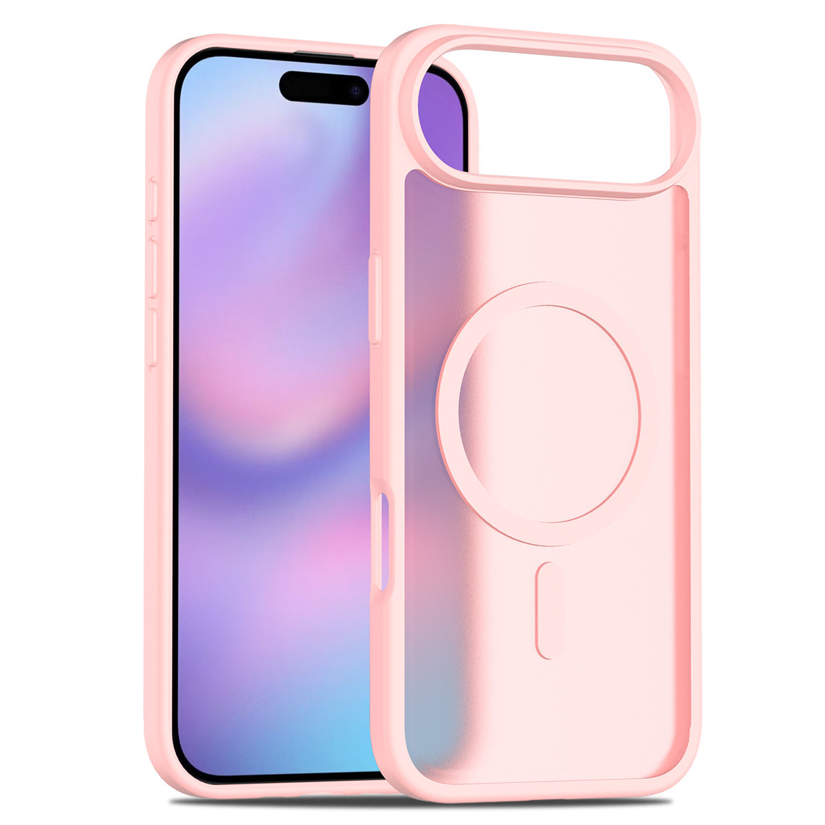 Pink||ChicDex Frost MagSafe Case in Pink — skin-feel coating for iPhone 17 Air