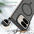 Black||ChicDex Frost MagSafe Case military-grade drop protection — reinforced corners and raised edges for Google Pixel 10 Pro Fold