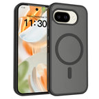 Black||ChicDex Frost MagSafe Case in Black — back view for Google Pixel 10A