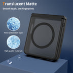 Black||ChicDex Frost MagSafe Case in Black — anti-fingerprint matte coating for Samsung Galaxy Z Flip 8
