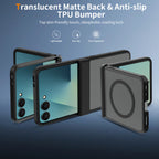 Black||ChicDex Frost MagSafe Case in Black — anti-slip grip texture for Samsung Galaxy Z Flip 8