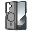 Black||ChicDex Frost MagSafe Case in Black — back view for Samsung Galaxy Z Fold 7