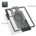 Black||ChicDex Frost MagSafe Case in Black — anti-fingerprint skin-feel texture for Samsung Galaxy Z Fold 7