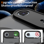 Black||ChicDex Frost Shield MagSafe Case in Midnight Black — upgraded camera protection shatterproof and dustproof comparison for iPhone 17 Air