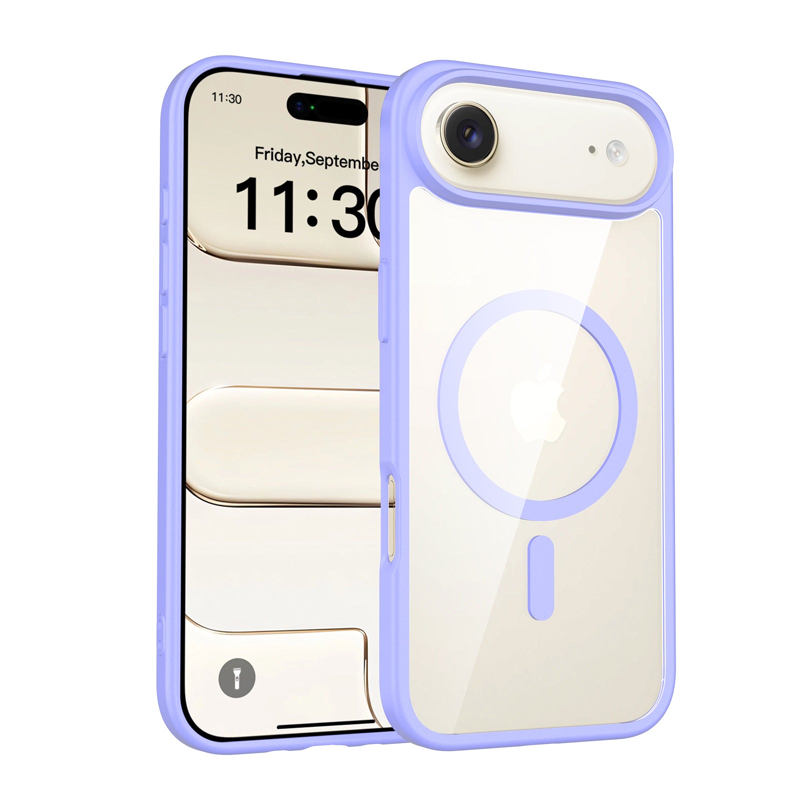 Light Purple||ChicDex Prism MagSafe Case in Light Purple — front view for iPhone 17 Air